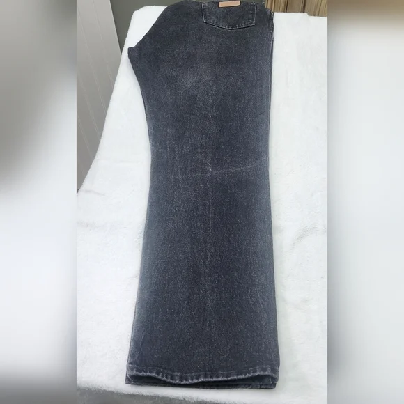 Wrangler Men's Vtg Cowboy Cut Regular Fit Black Jeans - made In USA 100% Cotton